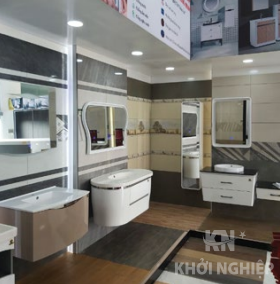 Thi công showroom - Công Ty TNHH Sản Xuất Thương Mại Khởi Nghiệp